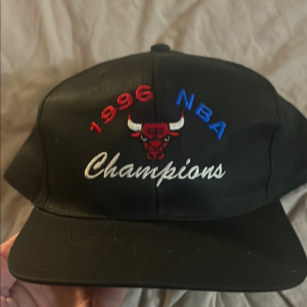 1996 NBA Champions Black Cap